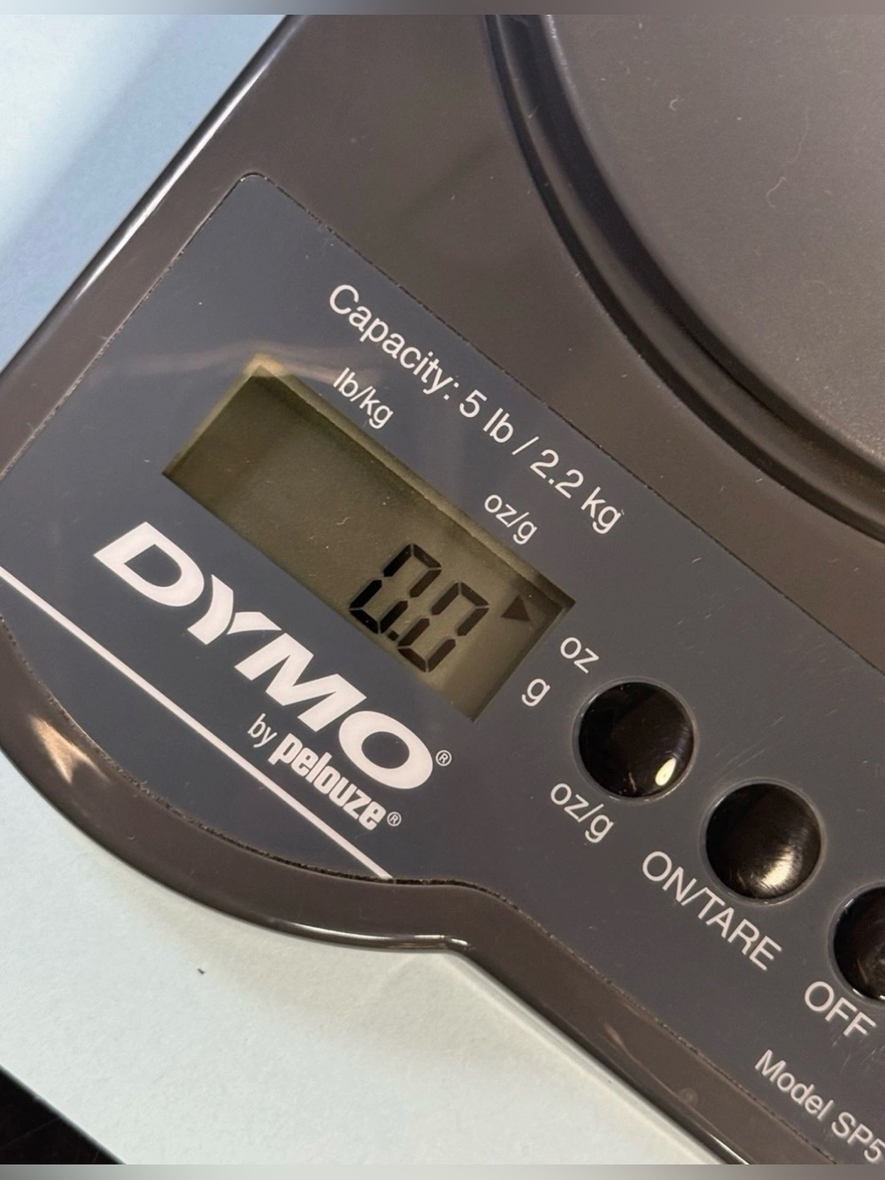 DYMO By Pelouze Digital Scale Model SP5 5lb / 2.2kg 9V Mailing Shipping TESTED - Picture 2 of 7